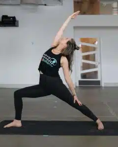 Reverse Warrior Pose