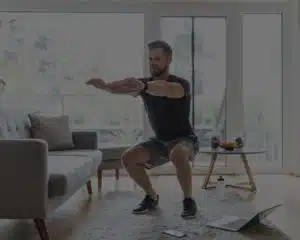 People doing yoga in a yoga studio